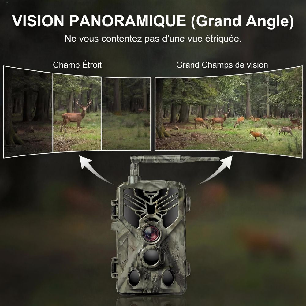 Caméra Animalière avec notification SMS/MMS